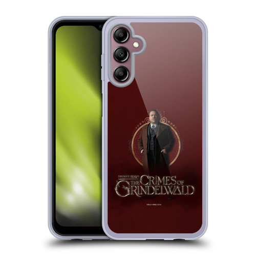 Fantastic Beasts The Crimes Of Grindelwald Character Art Jacob Kowalski Soft Gel Case for Samsung Galaxy A14 5G