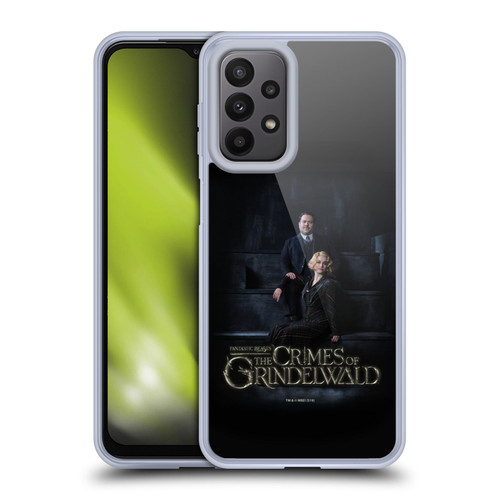 Fantastic Beasts The Crimes Of Grindelwald Character Art Jacob And Queenie Soft Gel Case for Samsung Galaxy A23 / 5G (2022)