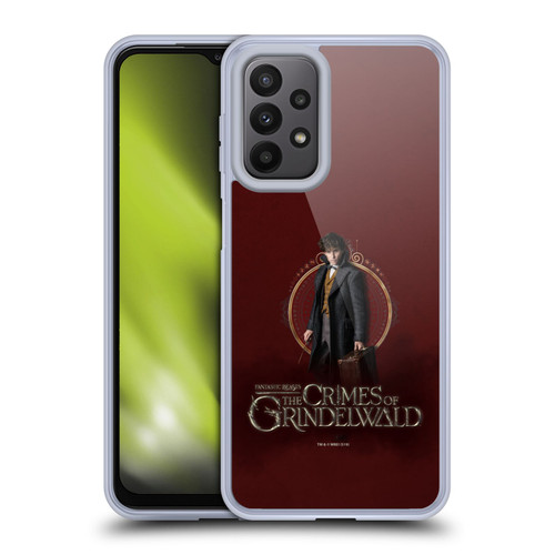 Fantastic Beasts The Crimes Of Grindelwald Character Art Newt Scamander Soft Gel Case for Samsung Galaxy A23 / 5G (2022)