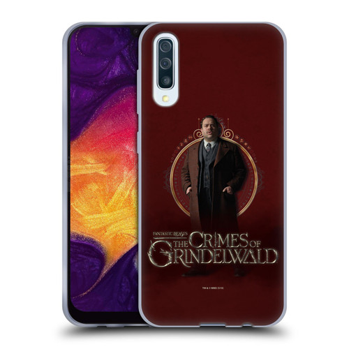 Fantastic Beasts The Crimes Of Grindelwald Character Art Jacob Kowalski Soft Gel Case for Samsung Galaxy A50/A30s (2019)