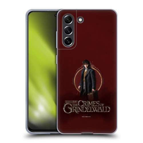 Fantastic Beasts The Crimes Of Grindelwald Character Art Newt Scamander Soft Gel Case for Samsung Galaxy S21 FE 5G