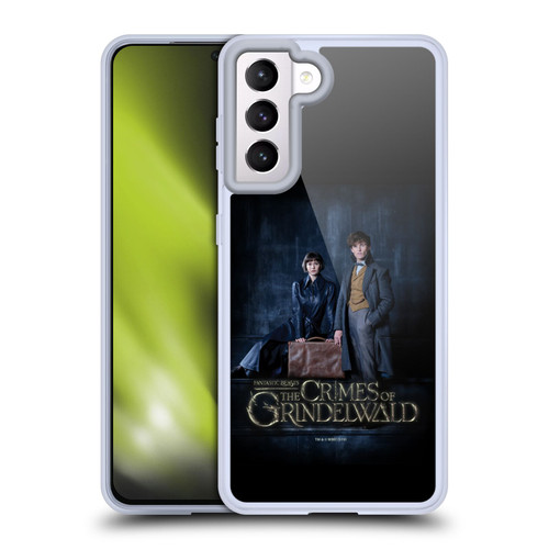 Fantastic Beasts The Crimes Of Grindelwald Character Art Tina And Newt Soft Gel Case for Samsung Galaxy S21 5G