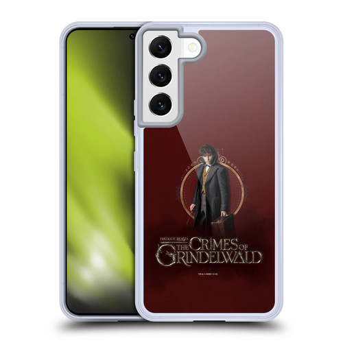 Fantastic Beasts The Crimes Of Grindelwald Character Art Newt Scamander Soft Gel Case for Samsung Galaxy S22 5G