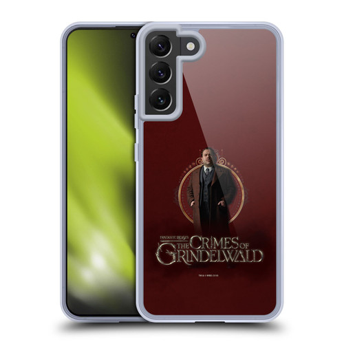 Fantastic Beasts The Crimes Of Grindelwald Character Art Jacob Kowalski Soft Gel Case for Samsung Galaxy S22+ 5G