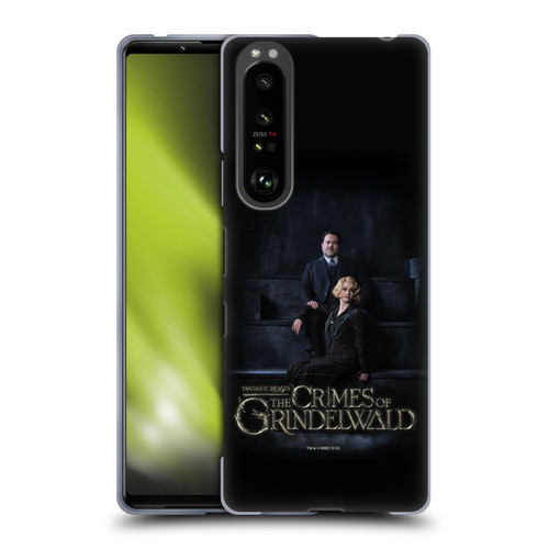 Fantastic Beasts The Crimes Of Grindelwald Character Art Jacob And Queenie Soft Gel Case for Sony Xperia 1 III