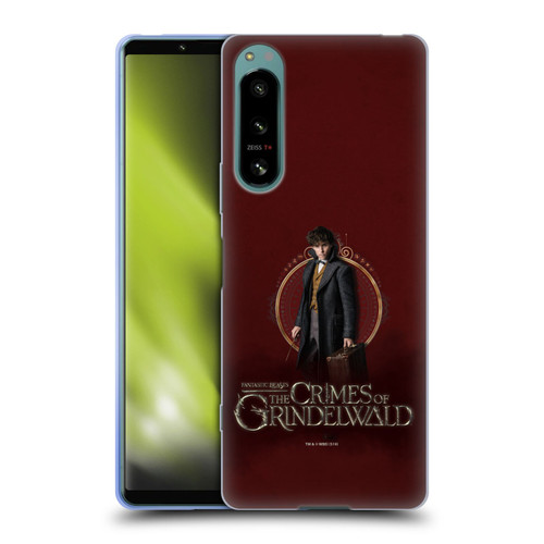 Fantastic Beasts The Crimes Of Grindelwald Character Art Newt Scamander Soft Gel Case for Sony Xperia 5 IV