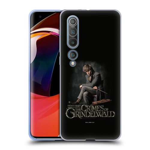 Fantastic Beasts The Crimes Of Grindelwald Character Art Newt Sitting Soft Gel Case for Xiaomi Mi 10 5G / Mi 10 Pro 5G