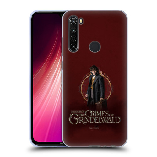 Fantastic Beasts The Crimes Of Grindelwald Character Art Newt Scamander Soft Gel Case for Xiaomi Redmi Note 8T