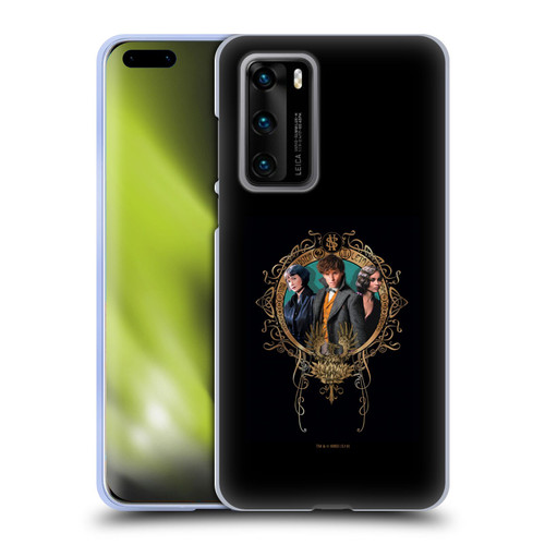Fantastic Beasts The Crimes Of Grindelwald Key Art Love Triangle Soft Gel Case for Huawei P40 5G