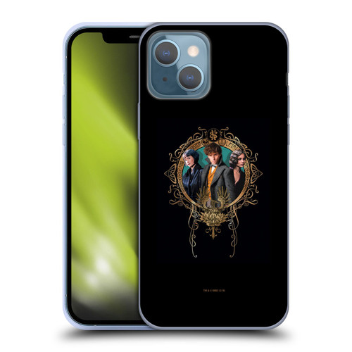 Fantastic Beasts The Crimes Of Grindelwald Key Art Love Triangle Soft Gel Case for Apple iPhone 13