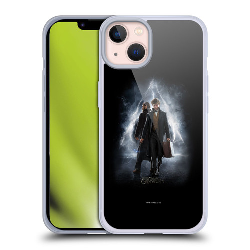 Fantastic Beasts The Crimes Of Grindelwald Key Art Newt & Albus Poster Soft Gel Case for Apple iPhone 13