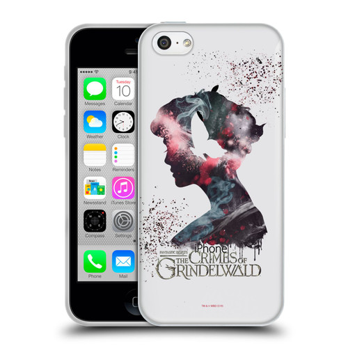 Fantastic Beasts The Crimes Of Grindelwald Key Art Queenie Soft Gel Case for Apple iPhone 5c