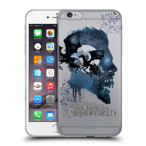 Fantastic Beasts The Crimes Of Grindelwald Key Art Grindelwald Soft Gel Case for Apple iPhone 6 Plus / iPhone 6s Plus