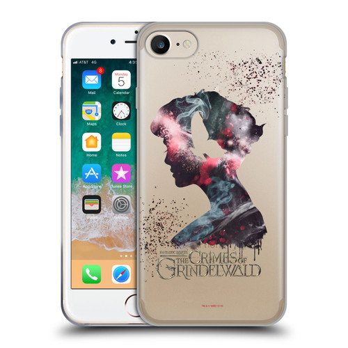 Fantastic Beasts The Crimes Of Grindelwald Key Art Queenie Soft Gel Case for Apple iPhone 7 / 8 / SE 2020 & 2022