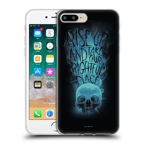 Fantastic Beasts The Crimes Of Grindelwald Key Art Rise Up Soft Gel Case for Apple iPhone 7 Plus / iPhone 8 Plus