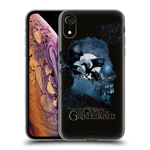 Fantastic Beasts The Crimes Of Grindelwald Key Art Grindelwald Soft Gel Case for Apple iPhone XR