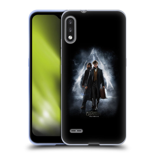 Fantastic Beasts The Crimes Of Grindelwald Key Art Newt & Albus Poster Soft Gel Case for LG K22