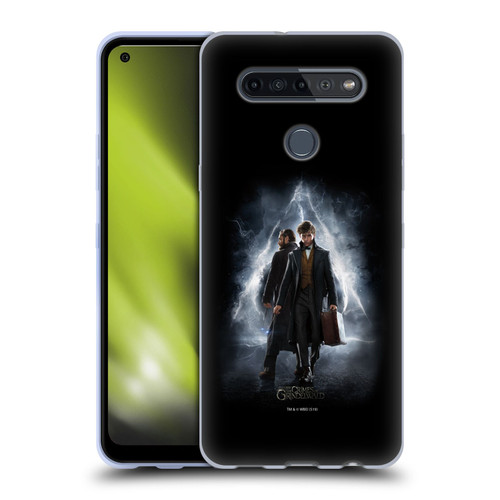 Fantastic Beasts The Crimes Of Grindelwald Key Art Newt & Albus Poster Soft Gel Case for LG K51S