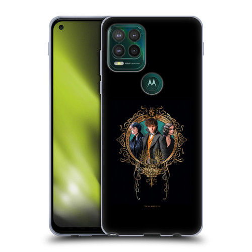 Fantastic Beasts The Crimes Of Grindelwald Key Art Love Triangle Soft Gel Case for Motorola Moto G Stylus 5G 2021