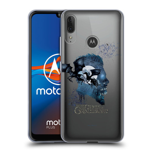 Fantastic Beasts The Crimes Of Grindelwald Key Art Grindelwald Soft Gel Case for Motorola Moto E6 Plus