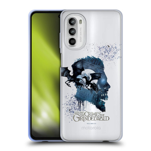 Fantastic Beasts The Crimes Of Grindelwald Key Art Grindelwald Soft Gel Case for Motorola Moto G52