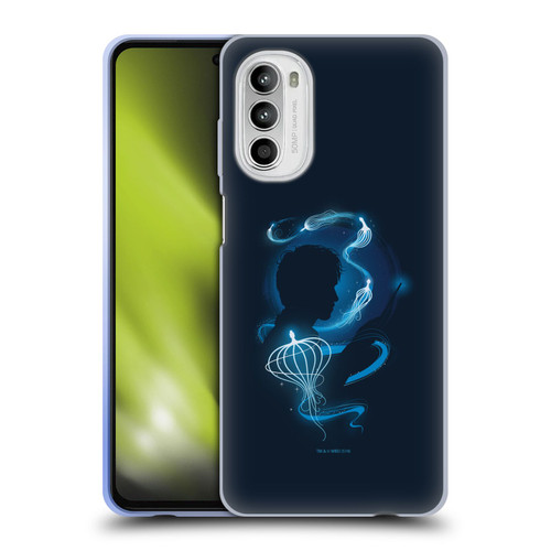 Fantastic Beasts The Crimes Of Grindelwald Key Art Silhouette Soft Gel Case for Motorola Moto G52