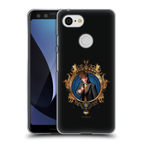 Fantastic Beasts The Crimes Of Grindelwald Key Art Newt Scamander Soft Gel Case for Google Pixel 3