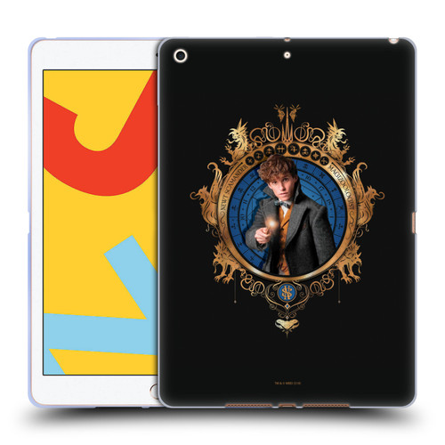 Fantastic Beasts The Crimes Of Grindelwald Key Art Newt Scamander Soft Gel Case for Apple iPad 10.2 2019/2020/2021