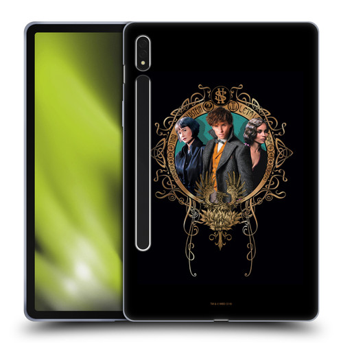 Fantastic Beasts The Crimes Of Grindelwald Key Art Love Triangle Soft Gel Case for Samsung Galaxy Tab S8