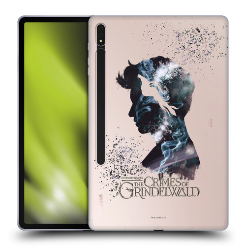 Fantastic Beasts The Crimes Of Grindelwald Key Art Newt Soft Gel Case for Samsung Galaxy Tab S8 Plus