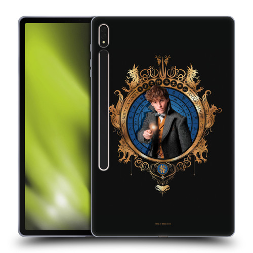 Fantastic Beasts The Crimes Of Grindelwald Key Art Newt Scamander Soft Gel Case for Samsung Galaxy Tab S8 Plus