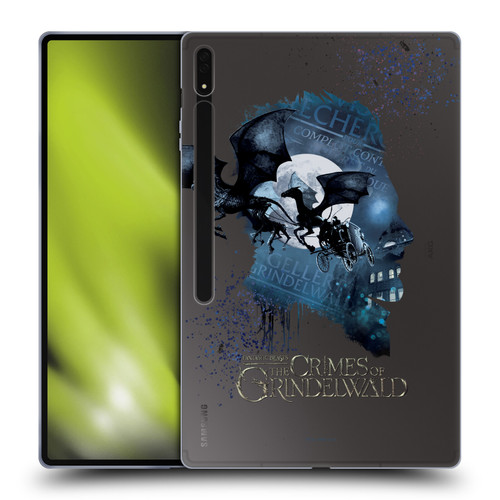 Fantastic Beasts The Crimes Of Grindelwald Key Art Grindelwald Soft Gel Case for Samsung Galaxy Tab S8 Ultra