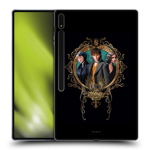 Fantastic Beasts The Crimes Of Grindelwald Key Art Love Triangle Soft Gel Case for Samsung Galaxy Tab S8 Ultra