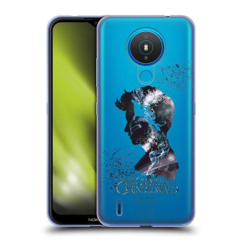 Fantastic Beasts The Crimes Of Grindelwald Key Art Newt Soft Gel Case for Nokia 1.4