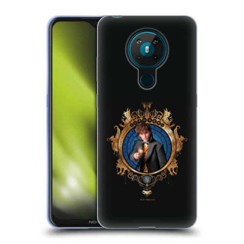 Fantastic Beasts The Crimes Of Grindelwald Key Art Newt Scamander Soft Gel Case for Nokia 5.3
