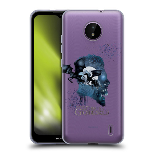 Fantastic Beasts The Crimes Of Grindelwald Key Art Grindelwald Soft Gel Case for Nokia C10 / C20