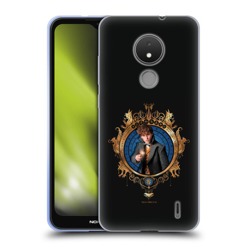 Fantastic Beasts The Crimes Of Grindelwald Key Art Newt Scamander Soft Gel Case for Nokia C21