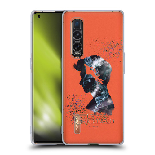 Fantastic Beasts The Crimes Of Grindelwald Key Art Newt Soft Gel Case for OPPO Find X2 Pro 5G