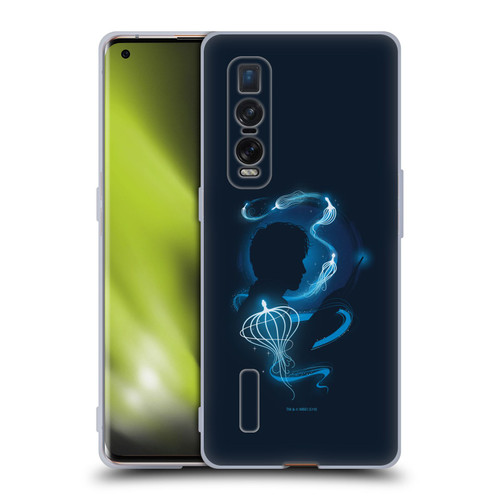 Fantastic Beasts The Crimes Of Grindelwald Key Art Silhouette Soft Gel Case for OPPO Find X2 Pro 5G