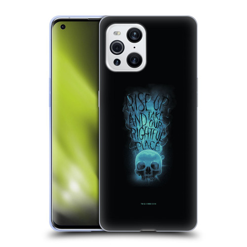 Fantastic Beasts The Crimes Of Grindelwald Key Art Rise Up Soft Gel Case for OPPO Find X3 / Pro