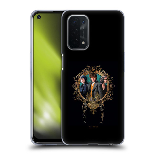 Fantastic Beasts The Crimes Of Grindelwald Key Art Love Triangle Soft Gel Case for OPPO A54 5G