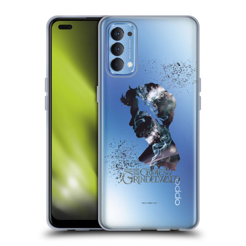 Fantastic Beasts The Crimes Of Grindelwald Key Art Newt Soft Gel Case for OPPO Reno 4 5G