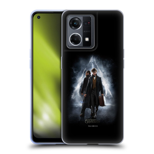 Fantastic Beasts The Crimes Of Grindelwald Key Art Newt & Albus Poster Soft Gel Case for OPPO Reno8 4G