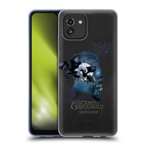 Fantastic Beasts The Crimes Of Grindelwald Key Art Grindelwald Soft Gel Case for Samsung Galaxy A03 (2021)