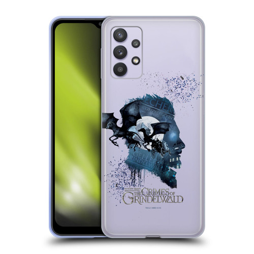 Fantastic Beasts The Crimes Of Grindelwald Key Art Grindelwald Soft Gel Case for Samsung Galaxy A32 5G / M32 5G (2021)