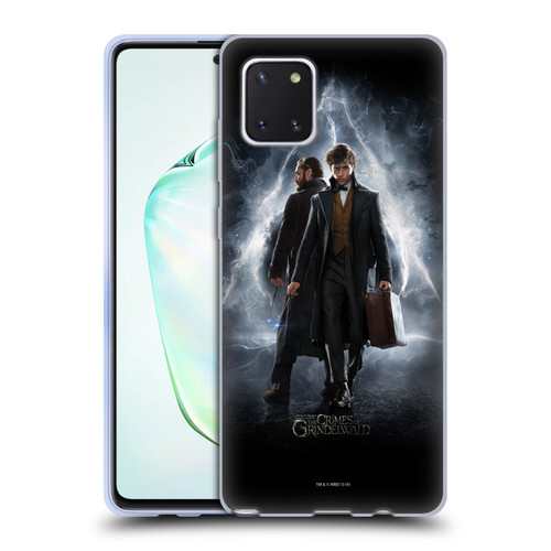 Fantastic Beasts The Crimes Of Grindelwald Key Art Newt & Albus Poster Soft Gel Case for Samsung Galaxy Note10 Lite