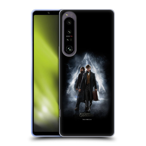 Fantastic Beasts The Crimes Of Grindelwald Key Art Newt & Albus Poster Soft Gel Case for Sony Xperia 1 IV