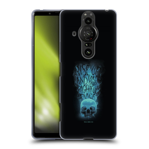 Fantastic Beasts The Crimes Of Grindelwald Key Art Rise Up Soft Gel Case for Sony Xperia Pro-I