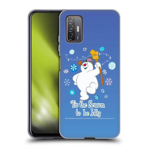 Frosty the Snowman Movie Key Art Season Soft Gel Case for HTC Desire 21 Pro 5G