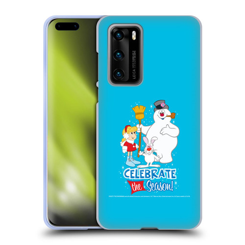 Frosty the Snowman Movie Key Art Celebrate Soft Gel Case for Huawei P40 5G